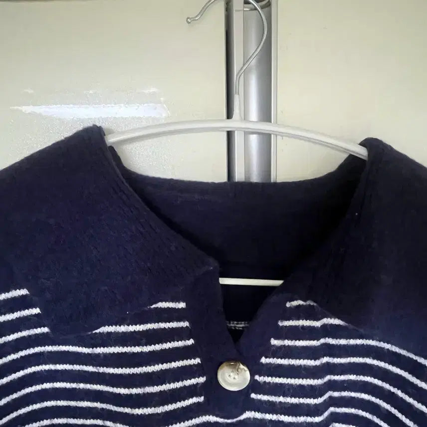 [BUNJANG] Striped Knit Top / 스트라이프 줄무늬 니트