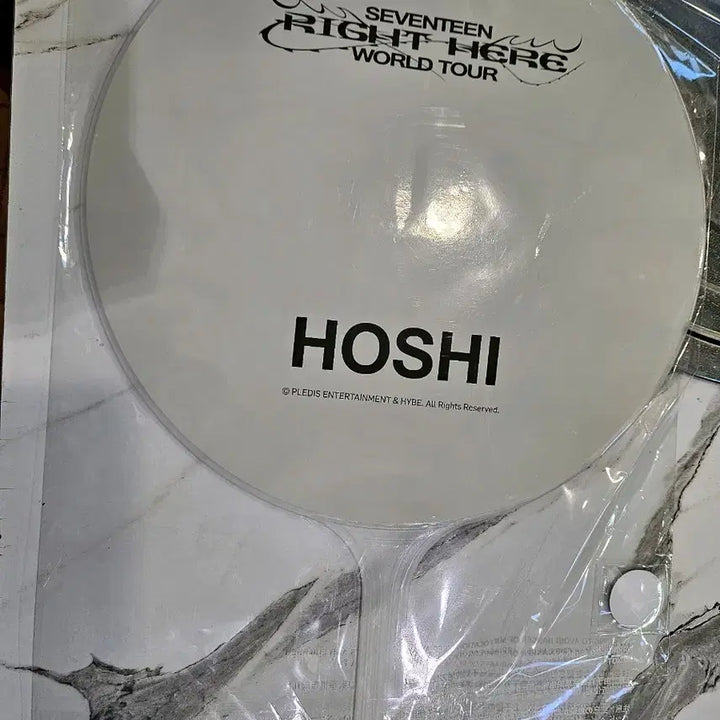 [BUNJANG] SEVENTEEN Hoshi Fan Ticket / 새상품) 세븐틴 호시 부채 티켓 판매합니다