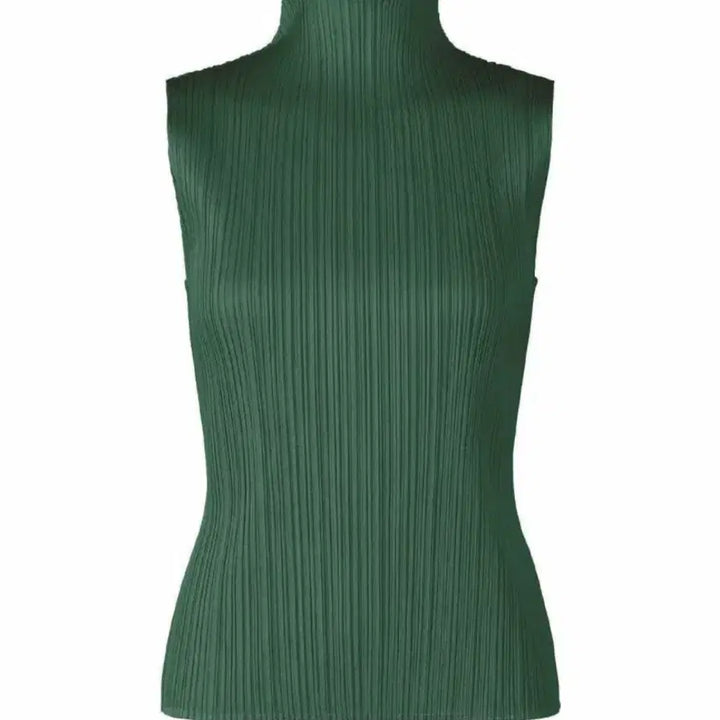 [BUNJANG] Pleated Sleeveless Top / 플리츠 민소매 티셔츠 3사이즈 새상품
