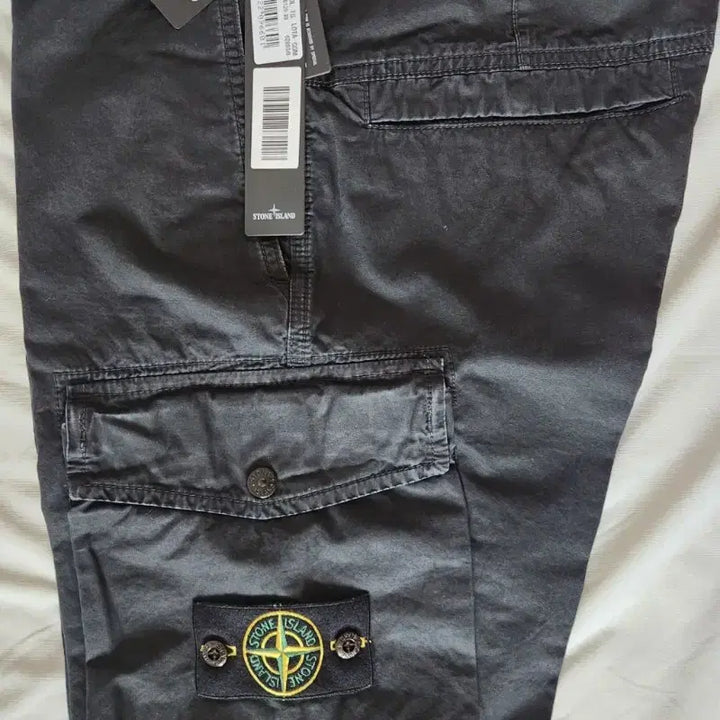 [BUNJANG] Stone Island Old Effect Cargo Pants Black / 스톤아일랜드/ SS시즌 올드이펙트 카고 팬츠 블랙 / 30(새제품)