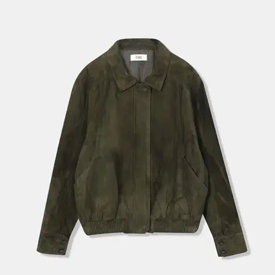 [BUNJANG] Ethos Forest Leather Jacket / 에토스 포레스트 레더자켓(스웨이드 얼룩)