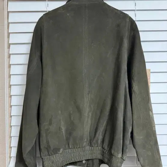 [BUNJANG] Ethos Forest Leather Jacket / 에토스 포레스트 레더자켓(스웨이드 얼룩)