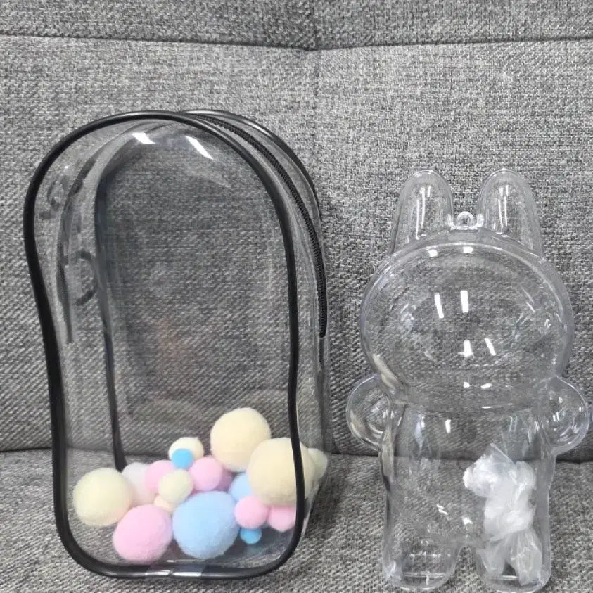 [BUNJANG] Labubu Keyring Doll Case / 라부부 키링 인형 케이스
