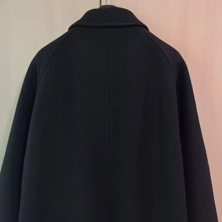 [BUNJANG] Musinsa Standard Cashmere Blend Oversized Balmacaan Coat Black 2XL / 무신사 스탠다드 캐시미어 블렌드 오버사이즈 발마칸 코트 블랙 2xl 판매
