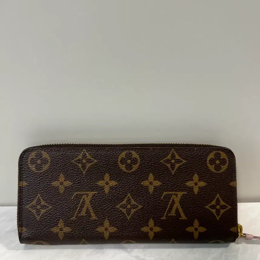 [BUNJANG] Louis Vuitton Monogram Clemence Zip Long Wallet / 루이비통 모노그램 클레망스 지퍼 장지갑