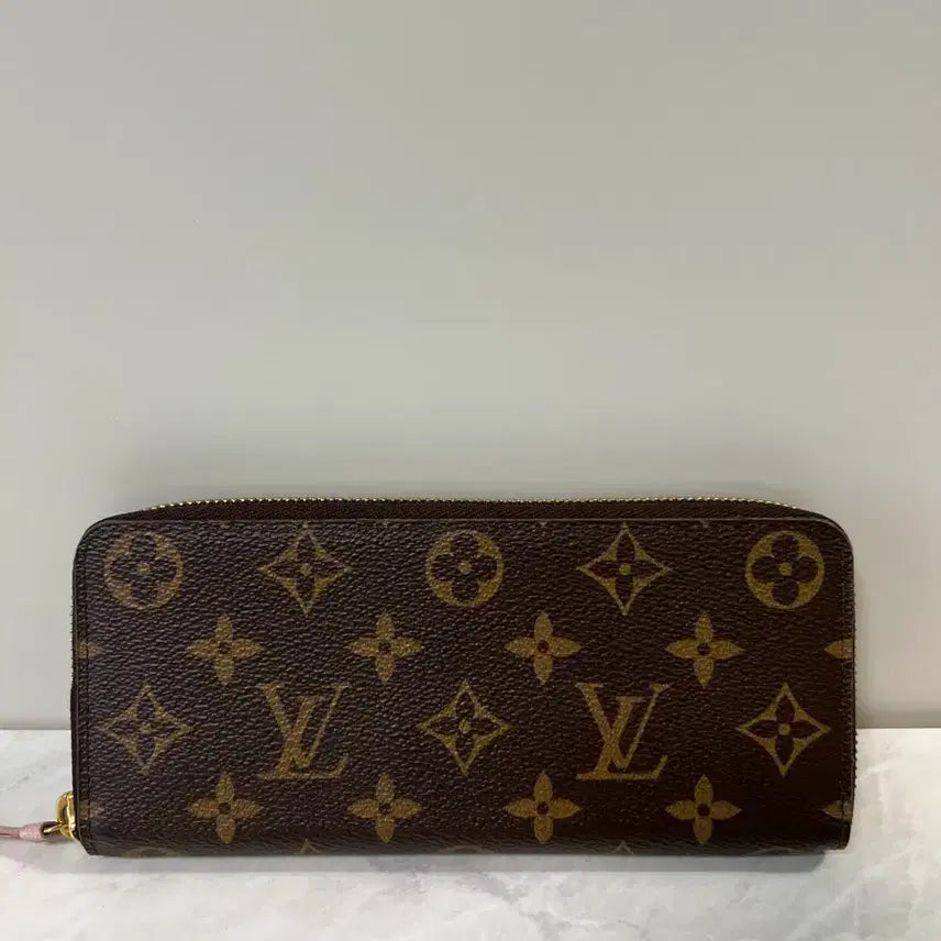 [BUNJANG] Louis Vuitton Monogram Clemence Zip Long Wallet / 루이비통 모노그램 클레망스 지퍼 장지갑