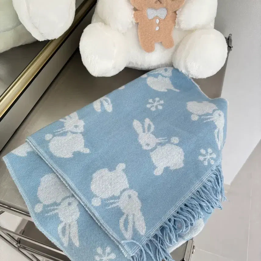 [BUNJANG] Rabbit Scarf / 토끼 목도리 성인가능