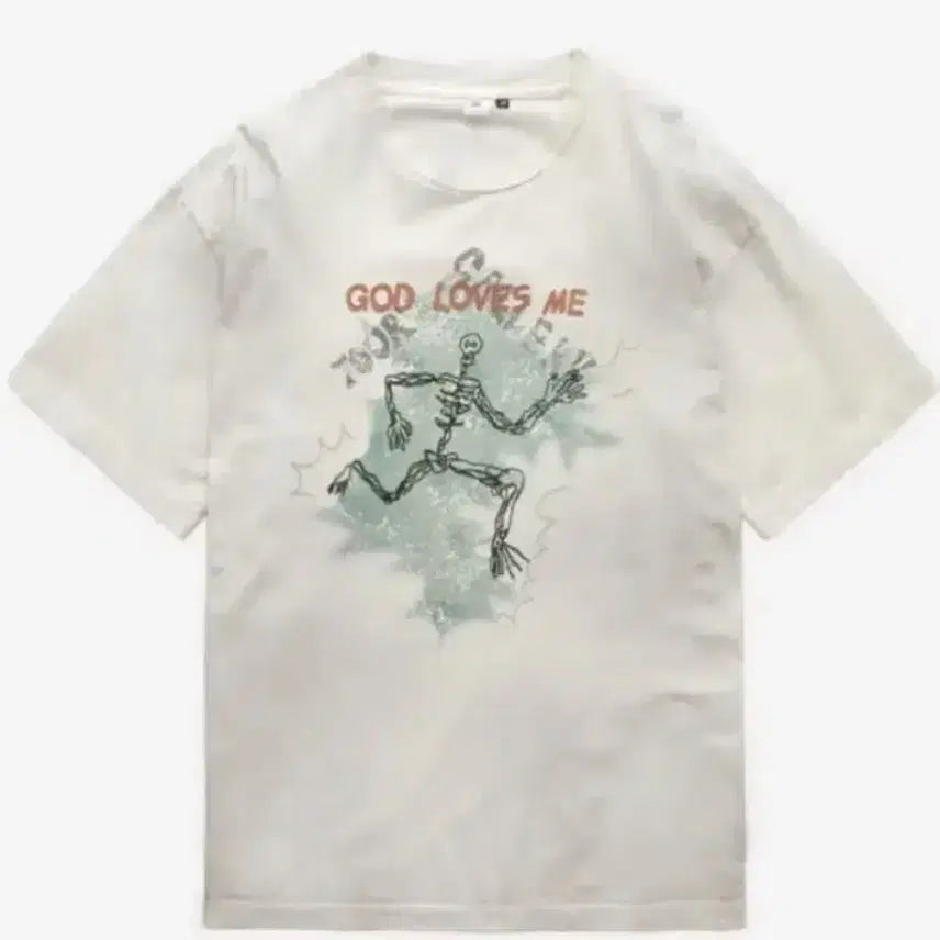 [BUNJANG] Polytelu Lightning Tee Dirty White / [3] 폴리테루 라이트닝티 더티화이트