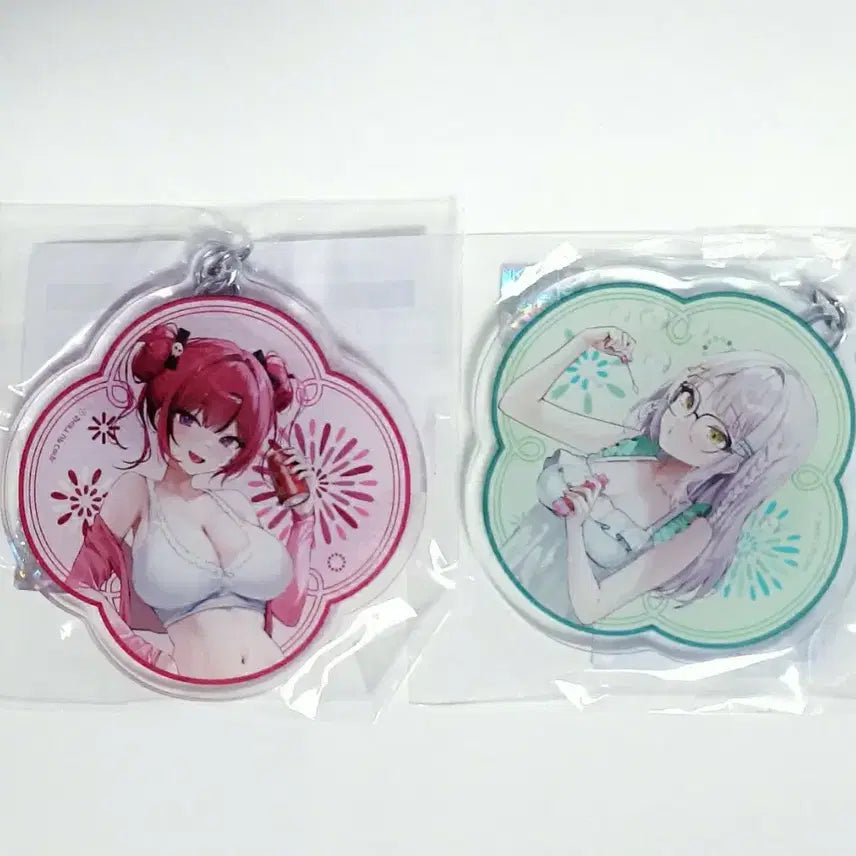 [BUNJANG] Nikke Acrylic Keyring (2 Types) / 승리의여신 니케 아크릴 키링 단품판매