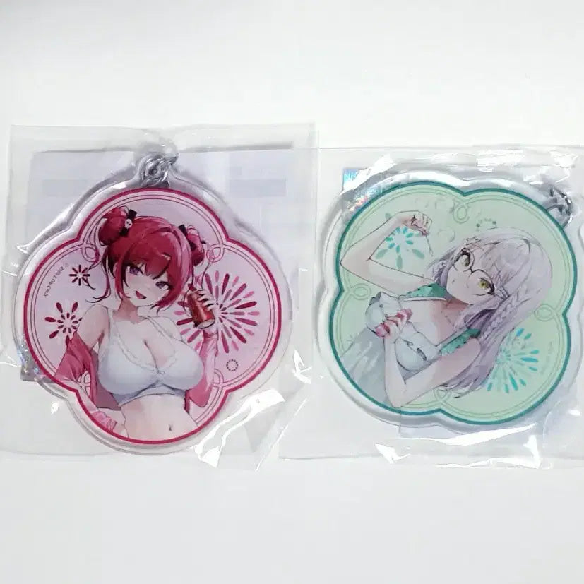 [BUNJANG] Nikke Acrylic Keyring (2 Types) / 승리의여신 니케 아크릴 키링 단품판매