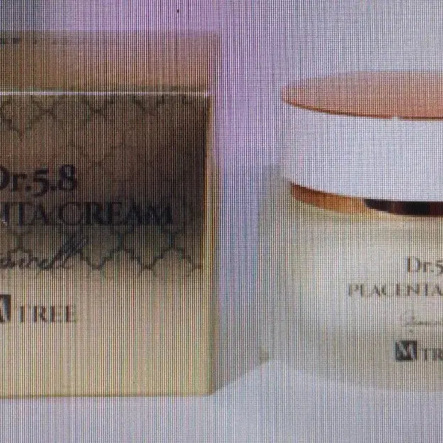 [BUNJANG] MTree Dr.5.8 Placenta Cream / 폐업급처분 양태반 단백질영양크림 엠트리Dr5.8플라센터크림