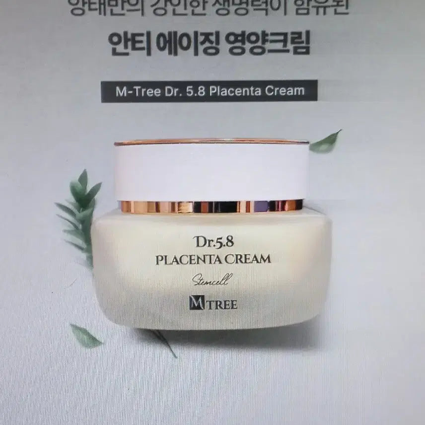 [BUNJANG] MTree Dr.5.8 Placenta Cream / 폐업급처분 양태반 단백질영양크림 엠트리Dr5.8플라센터크림