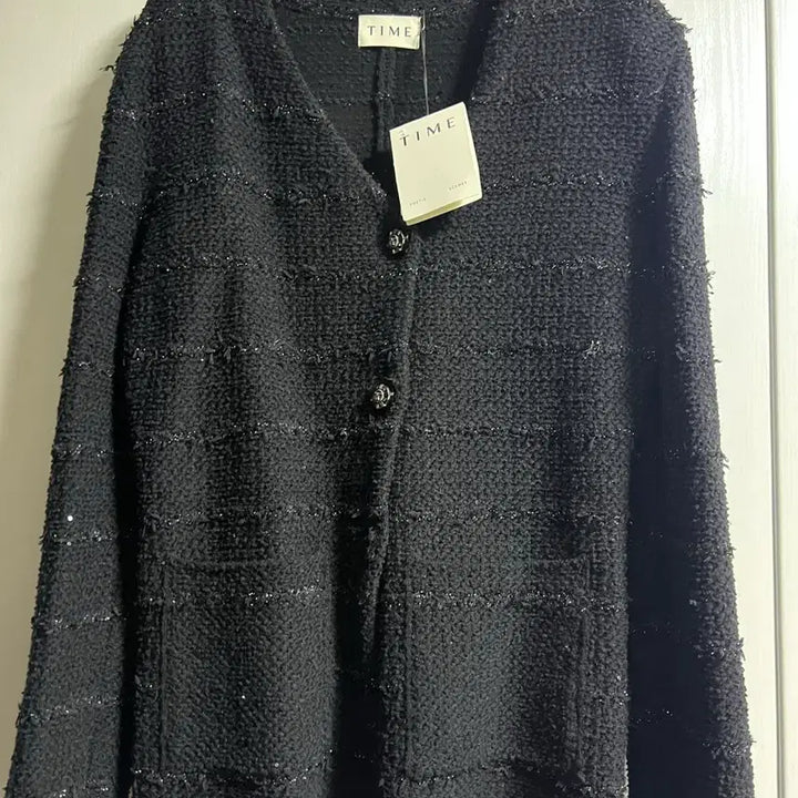 [BUNJANG] Time Lamswool Glitter Tweed Jacket / 타임 램스울 글리터 트위드 자켓(새상품)