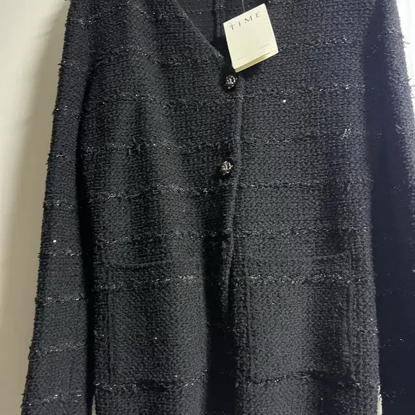 [BUNJANG] Time Lamswool Glitter Tweed Jacket / 타임 램스울 글리터 트위드 자켓(새상품)