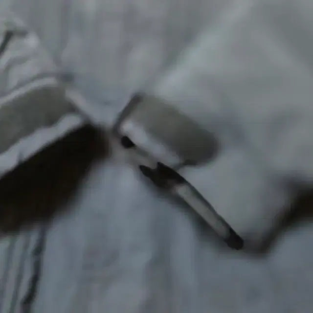 [BUNJANG] Beanpole Goose Down Half Padded Jacket Black 100 / 빈폴 라쿤털 구스 하프패딩 블랙 100 상태굿