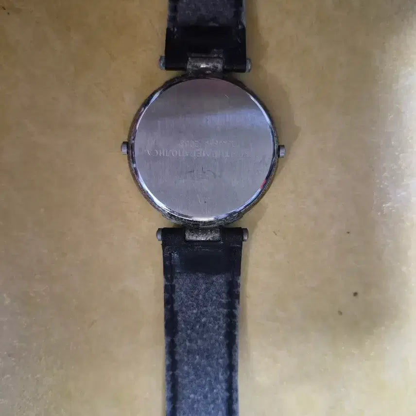 [BUNJANG] Arnaldo Bassini Dual Time Leather Wristwatch / 아날도바시니 듀얼타임 가죽 손목시계