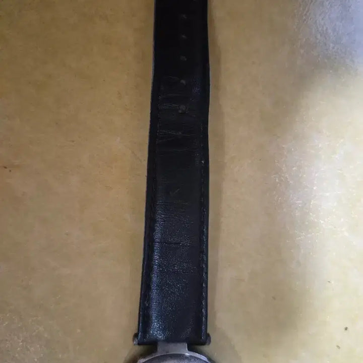 [BUNJANG] Arnaldo Bassini Dual Time Leather Wristwatch / 아날도바시니 듀얼타임 가죽 손목시계