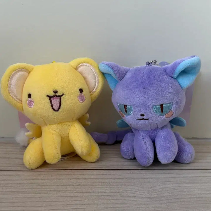 [BUNJANG] Cardcaptor Sakura Keroberos and Spinel Sun Doll and Keychain Set / [일괄] 카드캡터체리 케로베로스 스피넬 인형 키링 세트