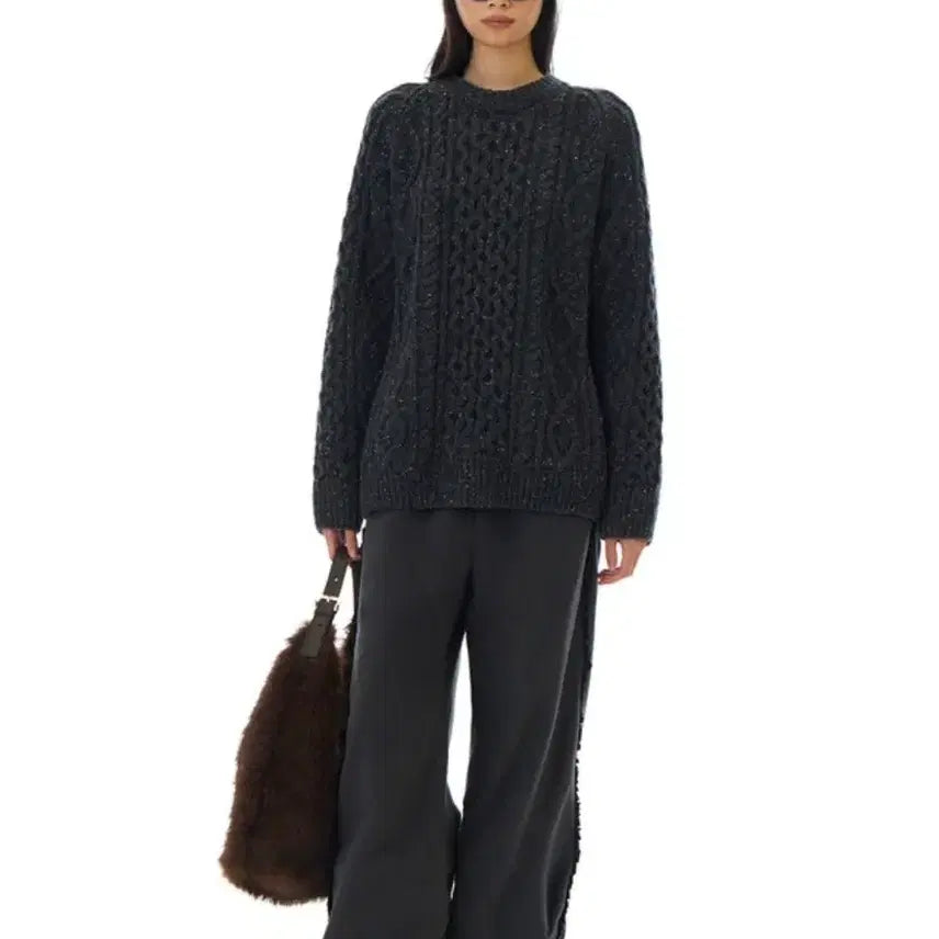 [BUNJANG] 25WT HAILEY FLEECE PANTS (CHARCOAL) / 그로브 25WT HAILEY FLEECE PANTS (CHARCOAL)