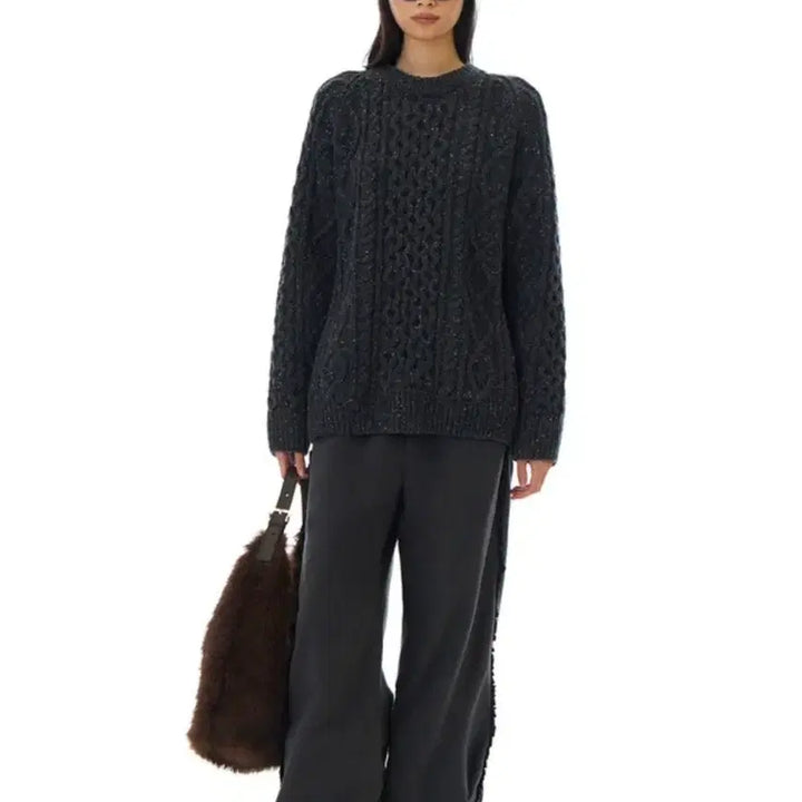 [BUNJANG] 25WT HAILEY FLEECE PANTS (CHARCOAL) / 그로브 25WT HAILEY FLEECE PANTS (CHARCOAL)