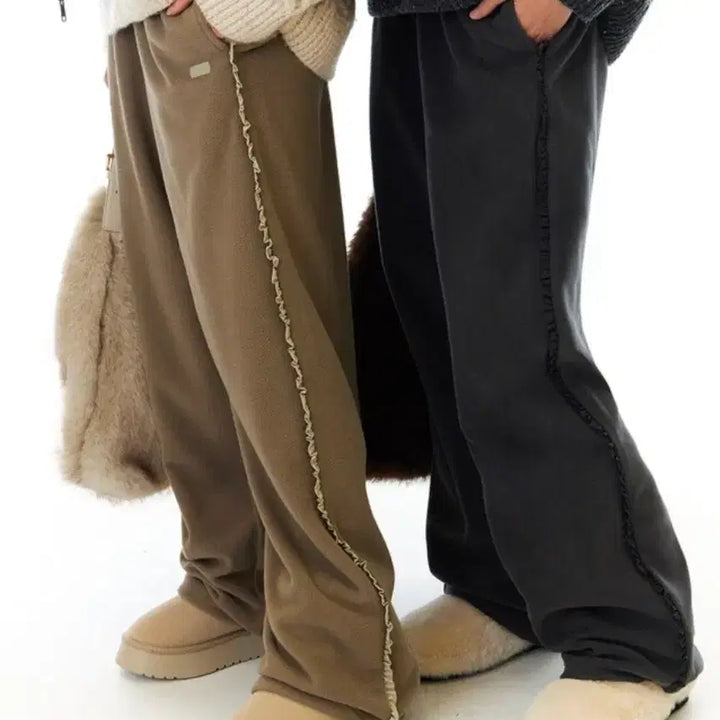 [BUNJANG] 25WT HAILEY FLEECE PANTS (CHARCOAL) / 그로브 25WT HAILEY FLEECE PANTS (CHARCOAL)