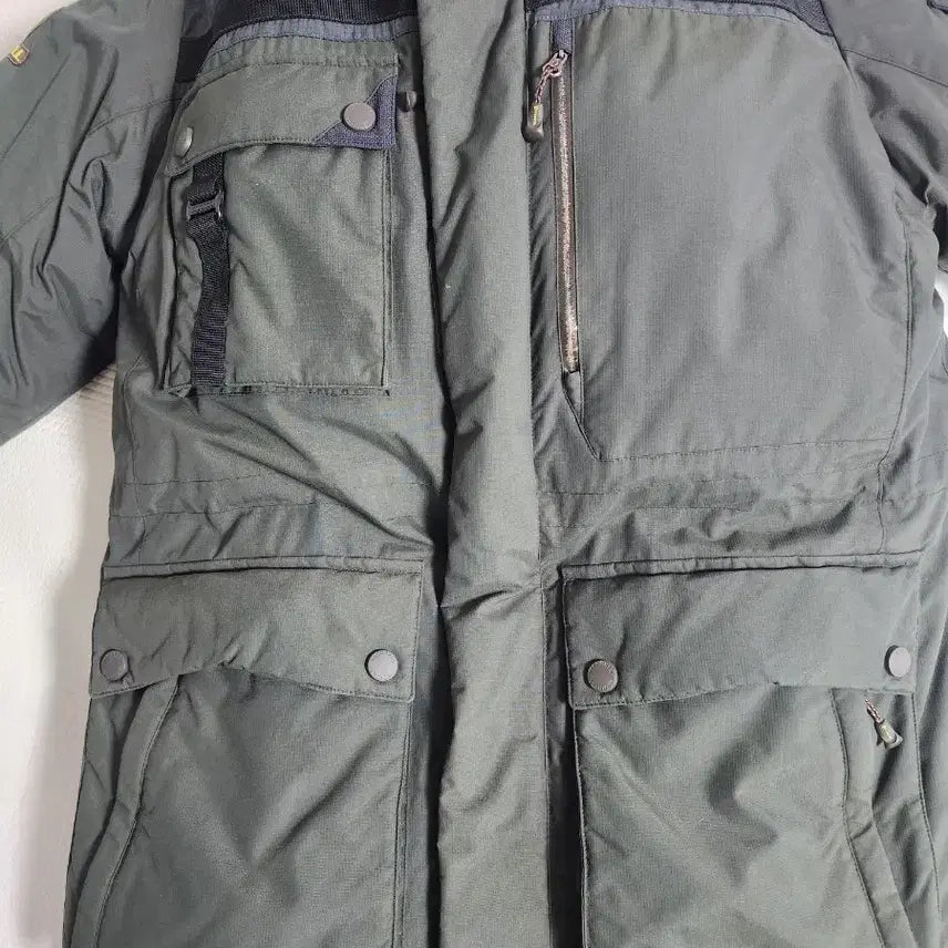 [BUNJANG] Merrell Khaki Long Padded Coat / 머렐 카키새 롱패딩