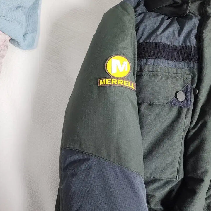 [BUNJANG] Merrell Khaki Long Padded Coat / 머렐 카키새 롱패딩