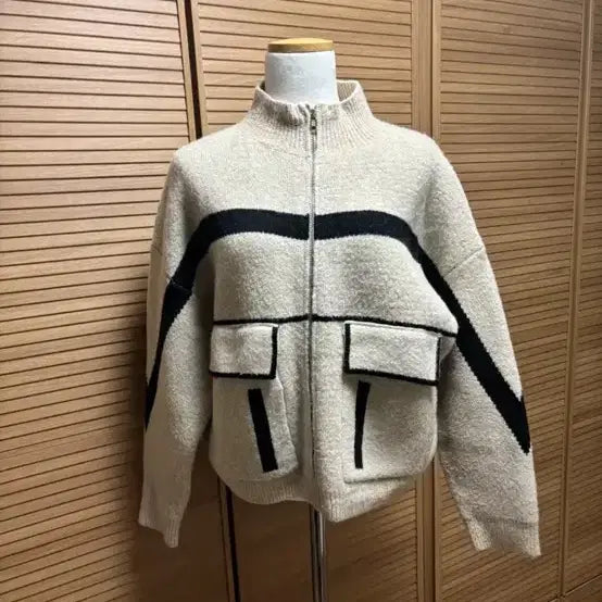 [BUNJANG] De of Lothsome J. Wool Zip-up Cardigan / 6->2.5 울 집업 가디건 / 수입의류