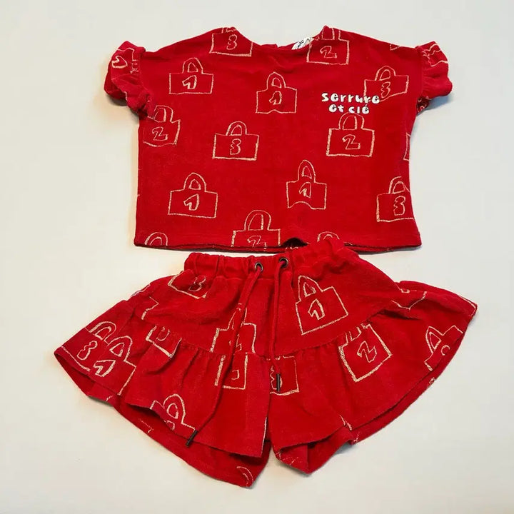 [BUNJANG] Limiটেডu두 Set (Top & Bottom) - Size S / 리미떼두두 상하의 세트 S