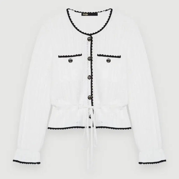 [BUNJANG] Maje Sandro Crochet Cardigan / 마쥬 산드로 크로쉐 가디건