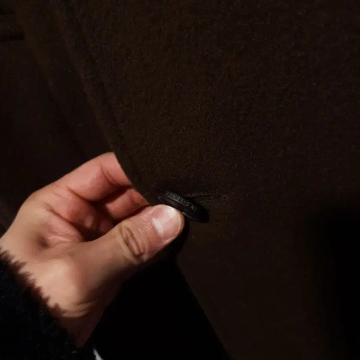 [BUNJANG] In Silence 20FW Heavy Wool Trench Coat Brown / 실측 XL) 인사일런스 신형 20FW 헤비 울 트렌치 코트 브라운 울마크