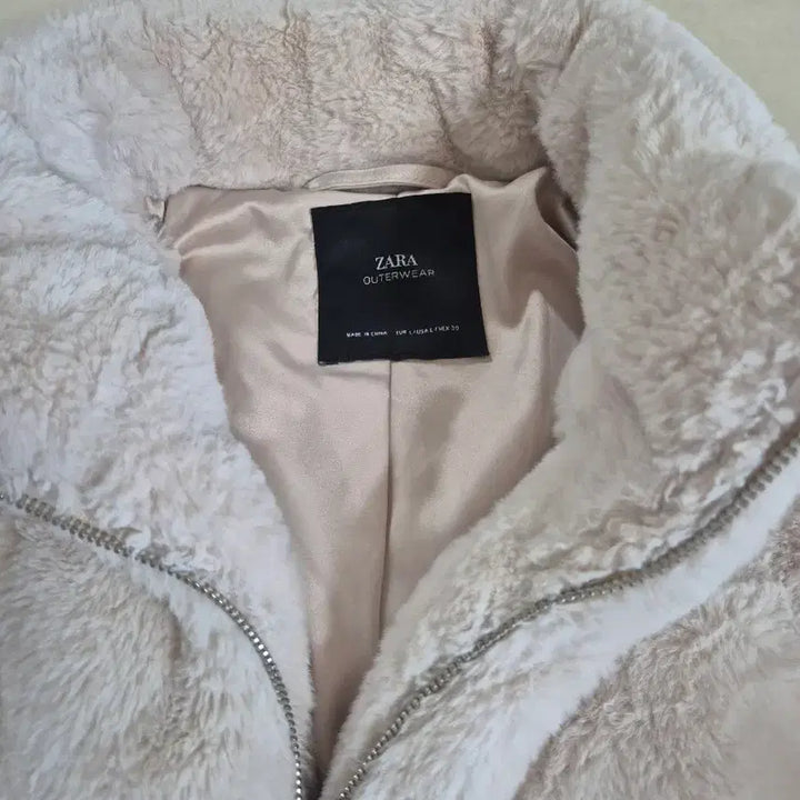 [BUNJANG] Zara Faux Fur Jacket L / 자라 퍼 자켓