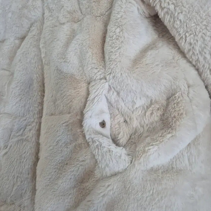 [BUNJANG] Zara Faux Fur Jacket L / 자라 퍼 자켓