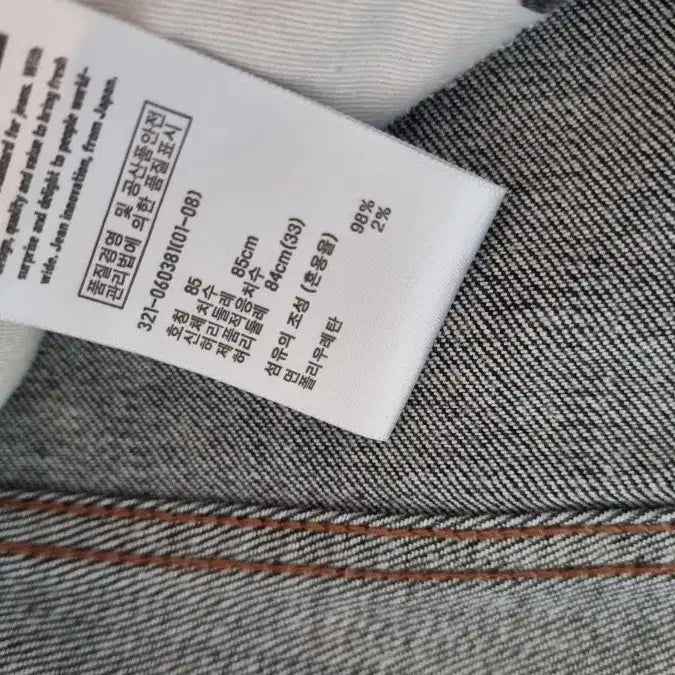 [BUNJANG] Uniqlo 33 Straight Jeans / 유니클로 진청 33 스트레이트 청바지 데님