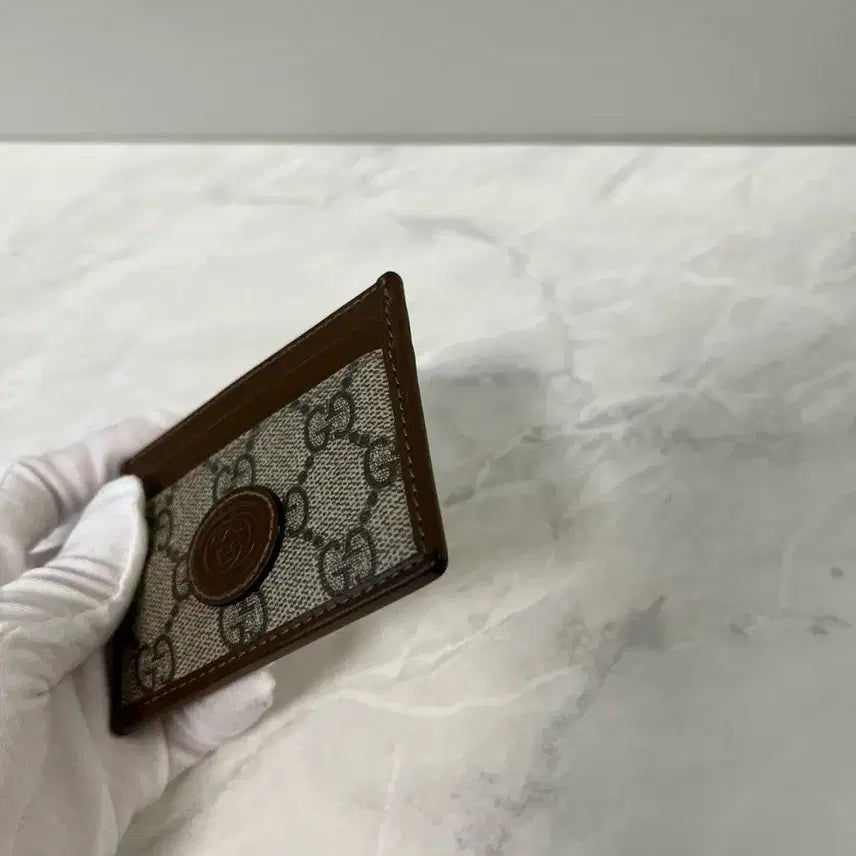 [BUNJANG] Gucci Interlocking GG Card Wallet / 구찌 인터로킹 GG 카드지갑