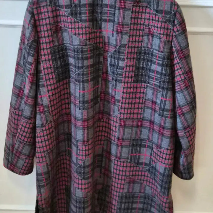 [BUNJANG] CHOIBOKO Designer Luxury Check Coat / (새상품급) 최복호 디자이너 고급 체크 코트