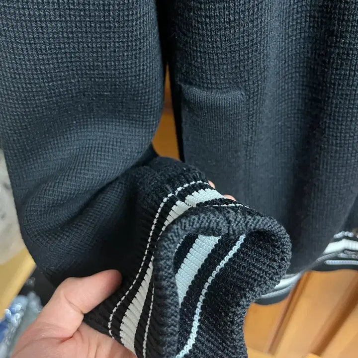 [BUNJANG] Givenchy Teddy Jacket / 지방시 니트 테디 자켓 (블루종, 바시티, 봄버, 스타디움 자켓)