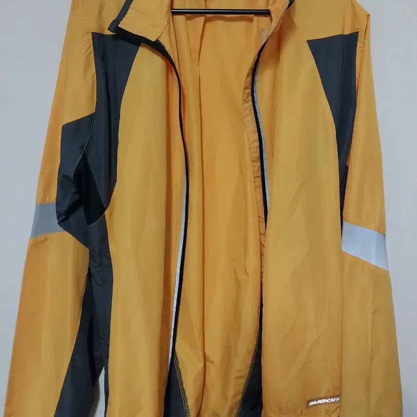 [BUNJANG] SUGOI Windbreaker Jacket Orange 100 / SUGOI 스고이 윈드브레이커 자켓 오렌지100