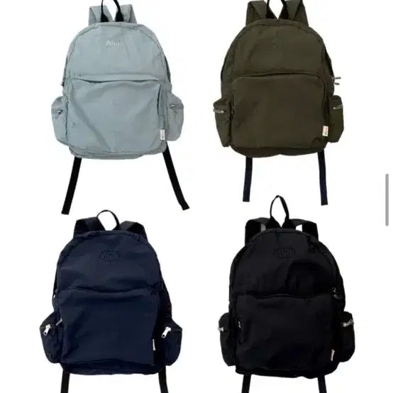 [BUNJANG] Amiement Logo Backpack Navy / 아미먼트 로고 백팩 네이비