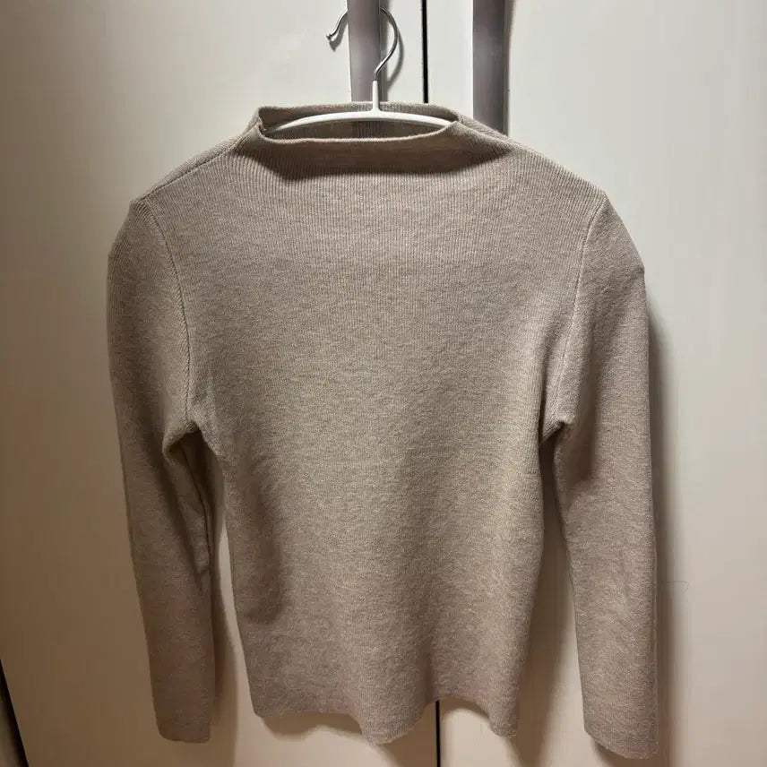 [BUNJANG] Knit Long Sleeve T-shirt / 반목 니트 긴팔티