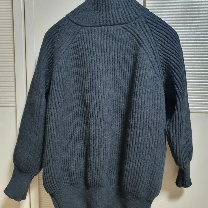 [BUNJANG] Men's Two-Way Zip Knit / 남성카라넥투웨이지퍼니트