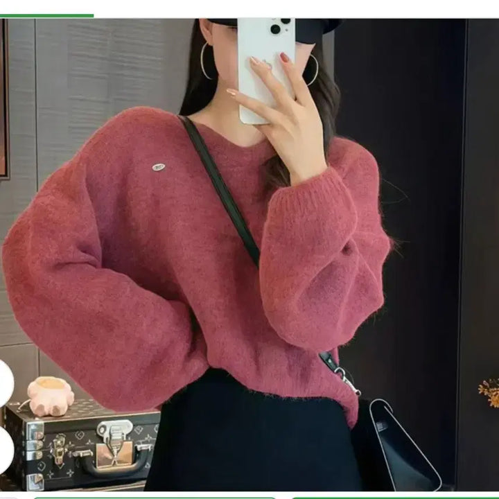 [SOLD OUT] 봄신상 로맨틱 베이직무드 소프트 니트(무료배송)