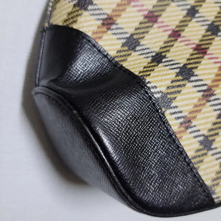 [BUNJANG] Daks Checkered Shoulder Bag / 닥스 체크무늬 숄더백35X23X10