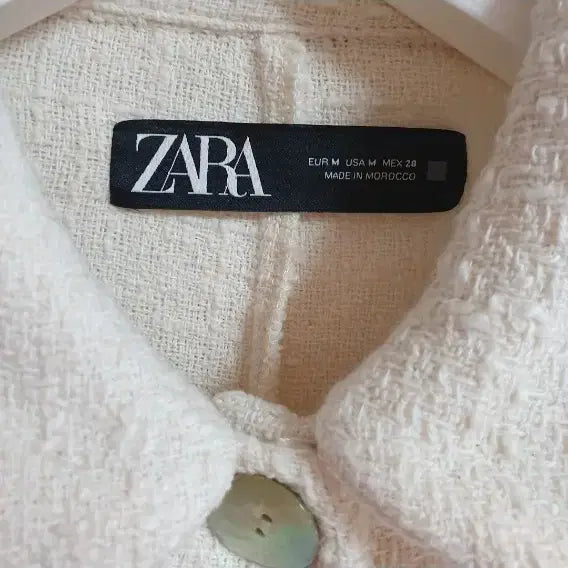 [BUNJANG] ZARA Tweed Jacket / 자라 트위드자켓 트위드셔켓/55-66 새상품