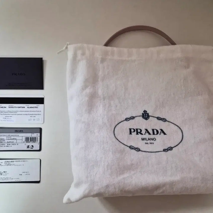 [BUNJANG] Prada Alabastro Tote Bag / 프라다 알라바스트로 토트백 파우치