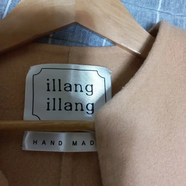 [BUNJANG] illang illang Handmade Beige Long Vest / illang illang 핸드메이드  롱조끼