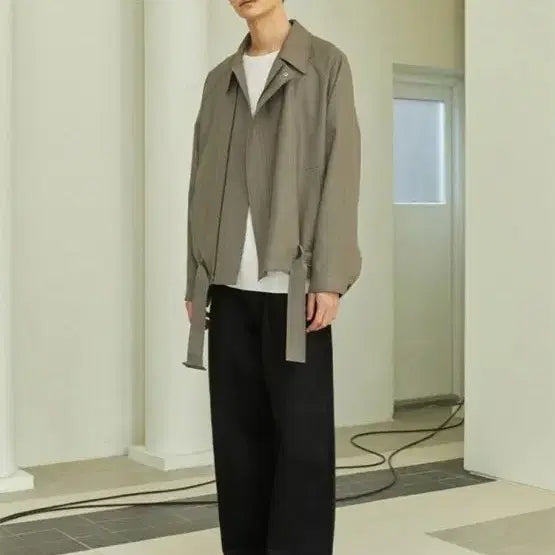 [BUNJANG] MMGL Striped Blouson Jacket Sample / MMGL 스트라이프 블루종 샘플 (3사이즈감)