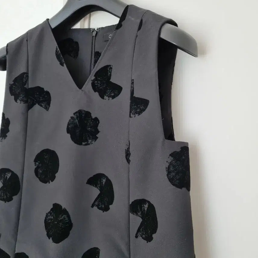 [BUNJANG] COS Black Patterned Tunic Dress / 정품 코스  블랙 원피스 겸 튜닉