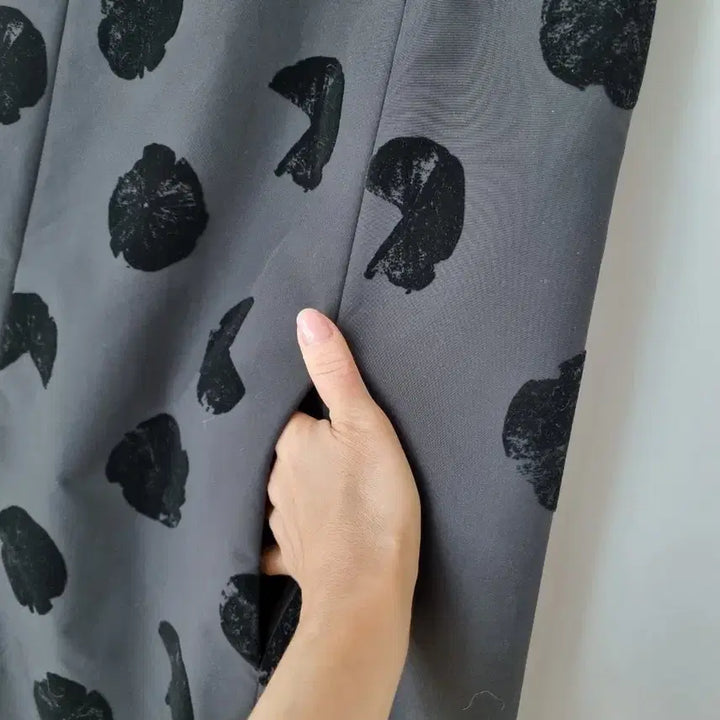 [BUNJANG] COS Black Patterned Tunic Dress / 정품 코스  블랙 원피스 겸 튜닉