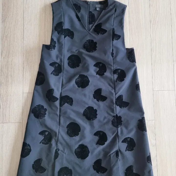 [BUNJANG] COS Black Patterned Tunic Dress / 정품 코스  블랙 원피스 겸 튜닉